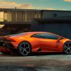 Lamborghini Huracan hire orange