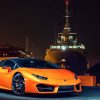 Lamborghini Huracan hire orange2